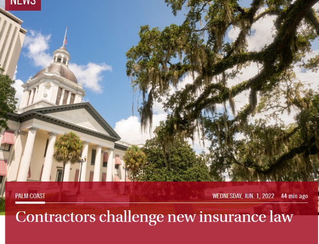 Contractors challenge new insurance law