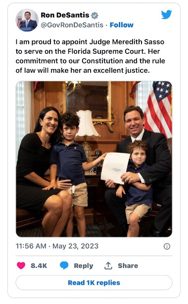 DeSantis tweet